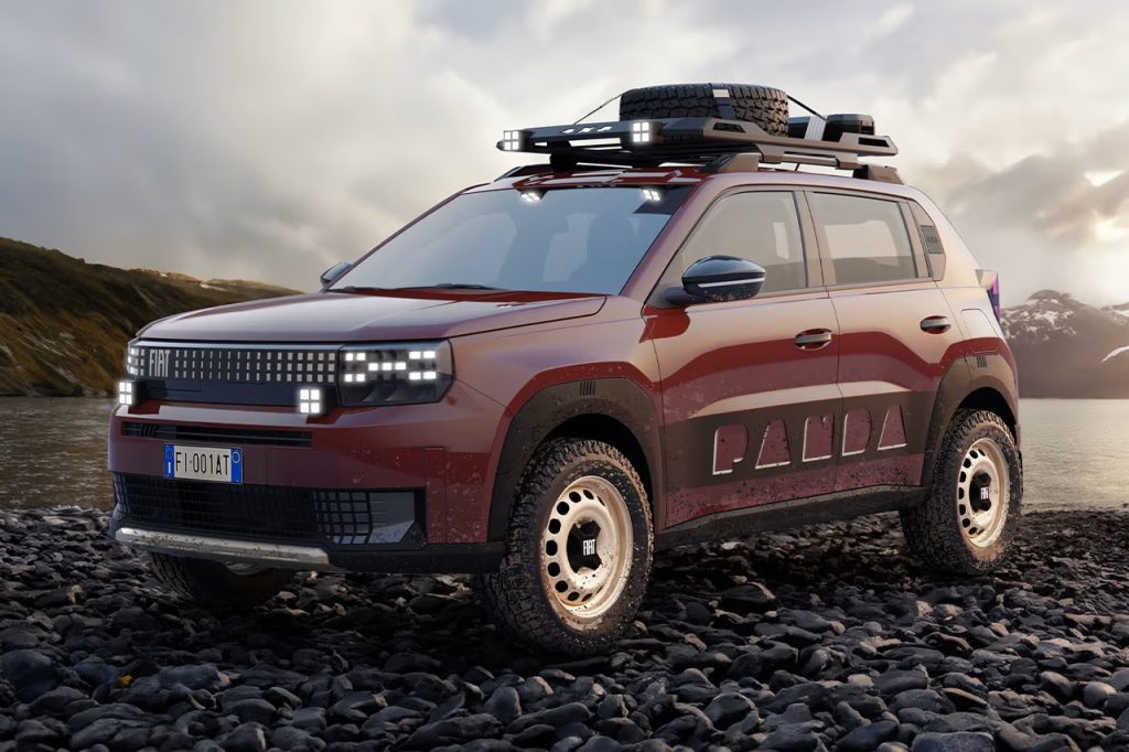 Fiat makes a comeback off-road with the Grande Panda 4×4 Concept: retro meets electric power