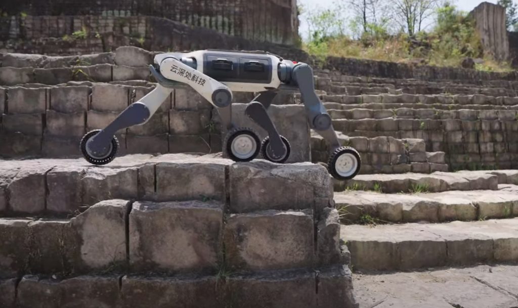 New Climbing Robot Dog from China Built to Survive Everything from Desert Sand to Disaster Zones