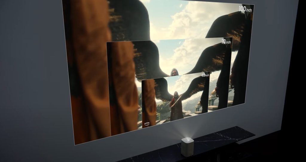 Samsung Unveils The Premiere 5: A Projector That Turns Your Wall or Table Into a 100″ Touchscreen