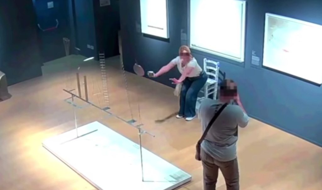 Tourist Sits on ‘Priceless’ Van Gogh Chair – and Smashes it in Front of Everyone