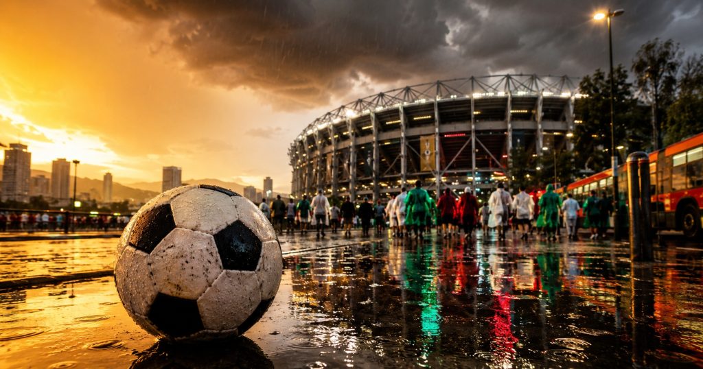 Mundial 2026: la inauguración en CDMX llega con lluvia, clases suspendidas y llamado a home office